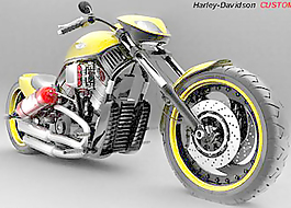 交通運(yùn)輸摩托車3d模型3d模型素材 9