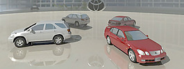交通運輸小汽車3d模型3d素材 89