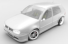 交通運(yùn)輸小汽車3d模型3d模型素材 56