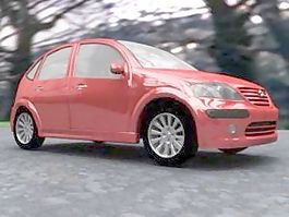 交通運(yùn)輸小汽車3d模型3d裝修模板 58