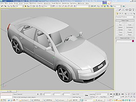 交通運(yùn)輸小汽車3d模型3d裝修模板 121