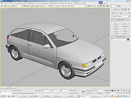 交通運輸小汽車3d模型3d裝修模板 145