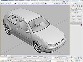 交通運輸小汽車3d模型3d裝修模板 165