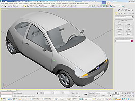 交通運輸小汽車3d模型3d模型素材 131