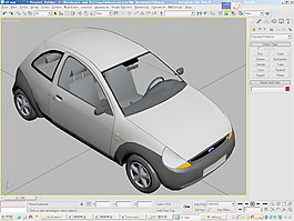 交通運輸小汽車3d模型3d素材 132