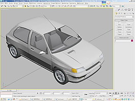 交通運(yùn)輸小汽車3d模型3d裝修模板 143