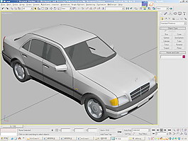 交通運輸小汽車3d模型3d裝修模板 148