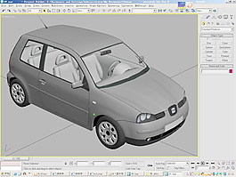 交通運輸小汽車3d模型3d裝修模板 155