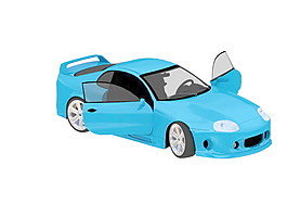 交通運(yùn)輸跑車3d模型3d模型素材 34