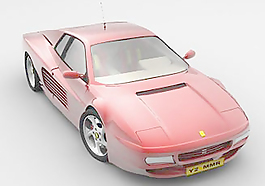交通運(yùn)輸跑車(chē)3d模型3d模型素材 8