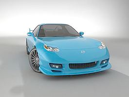 交通運輸跑車3d模型3d裝修模板 39