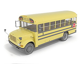 交通運(yùn)輸公交車3d模型3d模型素材 7