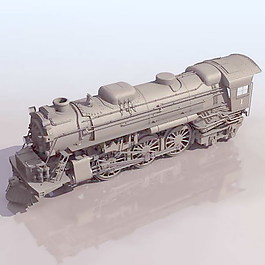 交通運輸火車3d模型3d裝修模板 2