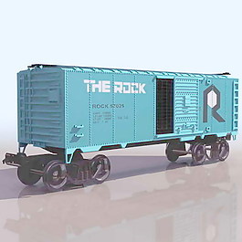 交通運輸火車3d模型3d素材 1