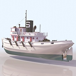 船3d模型下载3d 34