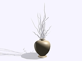植物盆栽室內(nèi)裝飾素材免費(fèi)下載3d模型素材 121