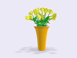 植物盆栽室內(nèi)裝飾素材免費下載3d模型素材 211