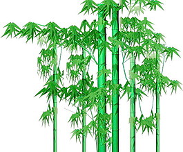 植物竹子裝飾素材3d模型下載竹裝飾素材下載 4