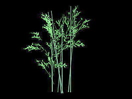 植物竹子裝飾素材3d模型下載竹裝飾素材下載 12