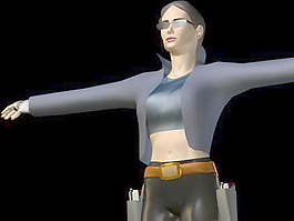 人物女性3d模型設(shè)計(jì)免費(fèi)下載人體模型 10