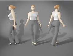人物女性3d模型設(shè)計(jì)免費(fèi)下載女性模型下載 30