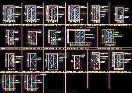 門(mén)片圖1-門(mén)診、急診樓裝修CAD施工圖