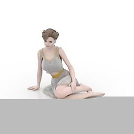 人物女性3d模型設(shè)計免費下載人體模型 72
