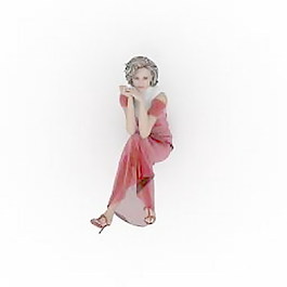 動(dòng)漫卡通形象模型模具素材免費(fèi)下載3d模型素材免費(fèi)下載 38