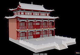 动漫卡通形象模型模具素材免费下载动漫3d模型 149