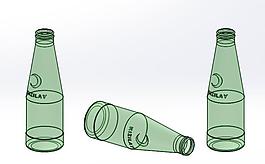 蘇打水的瓶子