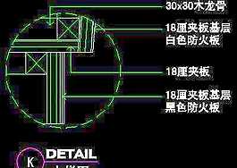 美容美發(fā)接待臺、工作臺裝修施工圖紙、cad詳圖素材53