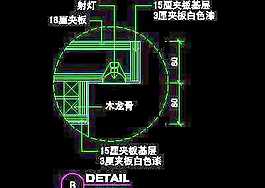 美容美發(fā)接待臺、工作臺裝修施工圖紙、cad詳圖素材49