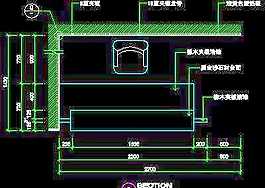 美容美發(fā)接待臺、工作臺裝修施工圖紙、cad詳圖素材82