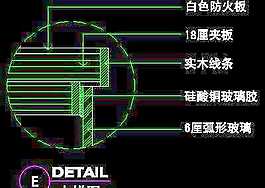 美容美發(fā)接待臺、工作臺裝修施工圖紙、cad詳圖素材54