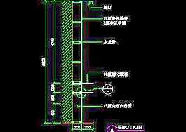 美容美發(fā)接待臺(tái)、工作臺(tái)裝修施工圖紙、cad詳圖素材12