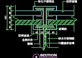 服務(wù)臺裝修施工圖紙cad詳圖素材28