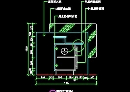 服務臺裝修施工圖紙cad詳圖素材24
