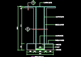 服務(wù)臺裝修施工圖紙cad詳圖素材67