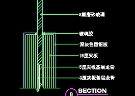 服務(wù)臺裝修施工圖紙cad詳圖素材63