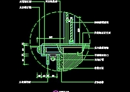服務(wù)臺裝修施工圖紙cad詳圖素材82