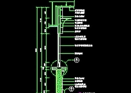 服務臺裝修施工圖紙cad詳圖素材4