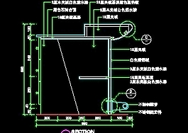 服務(wù)臺(tái)裝修施工圖紙cad詳圖素材39