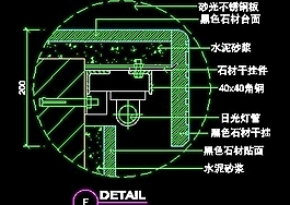 服務臺裝修施工圖紙cad詳圖素材31