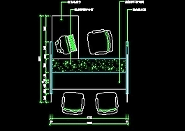 服務(wù)臺(tái)裝修施工圖紙cad詳圖素材25