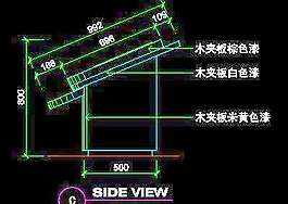 導(dǎo)購(gòu)牌、電器類圖塊、服裝類圖塊、化妝品CAD圖塊詳圖5