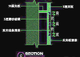 辦公室接待臺、辦公類實(shí)例cad詳圖素材104