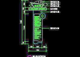 導購牌、電器類圖塊、服裝類圖塊、化妝品CAD圖塊詳圖3