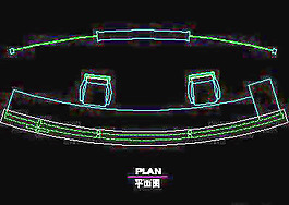 辦公室接待臺、辦公類實例cad詳圖素材84