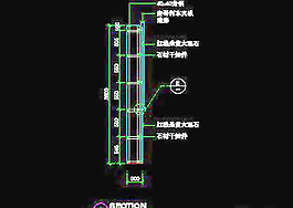 辦公室接待臺、辦公類實例cad詳圖素材52