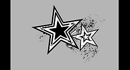 轉(zhuǎn)動(dòng)的星星背景視頻素材